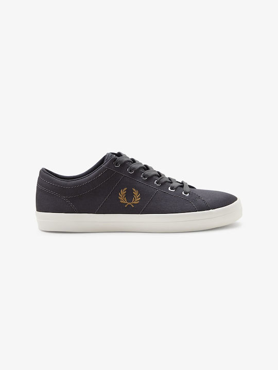 Fred Perry Baseline Ανδρικά Sneakers Anchor Grey Dark Caramel