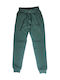 Sweatpants with Elastic Green