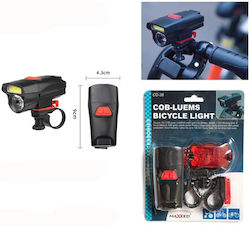 Bicycle Lights Set 9x4.3cm Maxeed