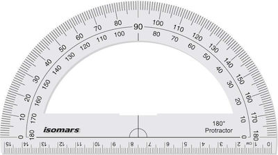 Isomars Protractor 15cm 180°