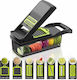 Δοχείο Plastic Vegetable Chopper Manual 14pcs
