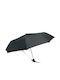 24home.gr Umbrella Compact Black