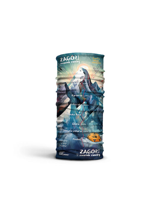 Buff Zagori Race 2024 Αθλητικό Περιλαίμιο Μπλε