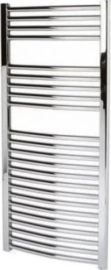 Bathroom Radiator Towel Rail NVR 400x1600 738 Kcal/h Chrome Straight