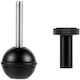 Ball Head Adapter Adjustable Screw Fixed Mount Camera Underwater Diving Photography Lights Bracket M5 Screw Black