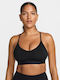Dri-Fit Indy Women's Sports Bra with Light Padding Black