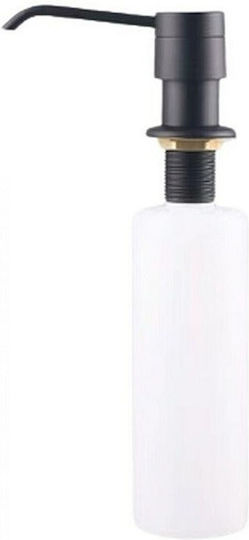 Pyramis Dp-01 Επιτοίχιο Dispenser Πλαστικό Μαύρο 300ml
