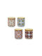 ArteLibre Coffee / Sugar Jar with Lid Wooden Brown 10x10x12cm 1 Pieces