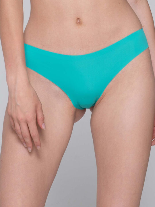 Luna Every.wear Γυναικείο Slip χωρίς Ραφές Πράσινο