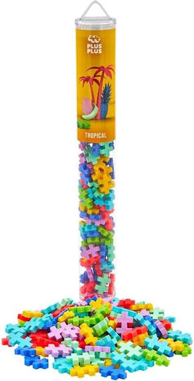 Plus Plus Τουβλάκια Tropical Colormix για 5+ Ετών 100τμχ