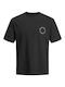 Jack & Jones Men's Short Sleeve T-shirt Black