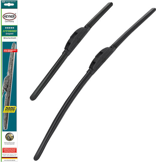 Set de ștergătoare parbriz Heyner potrivit pentru Citroën C2 A6 septembrie 2003 decembrie 2009 hibrid