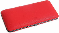 Savinelli Κόκκινη Δερμάτινη Πουροθήκη 3 Πούρα T567rd