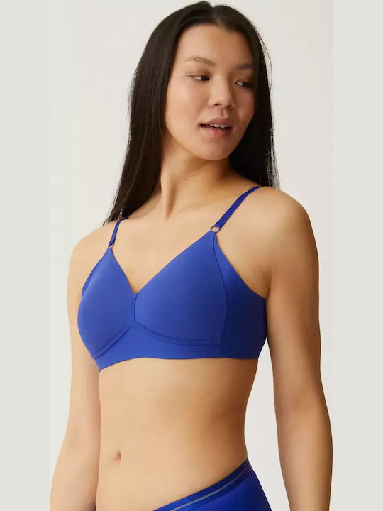 Naturana Blue Αθλητικό Σουτιέν χωρίς Μπανέλες