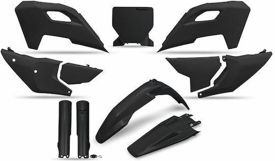 UFO Комплект Пластмасови Части за Мотоциклет за Husqvarna FC 450 - ФК 450 / FC 350 - ФК 350 Черен 1бр