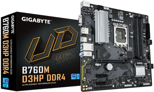 Gigabyte B760M D3HP DDR4 Дънна платка Micro ATX с Intel 1700 Сокет