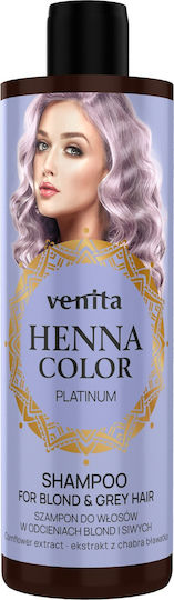 Venita Henna Color Platinum Shampoos für Gefärbt Haare 250ml