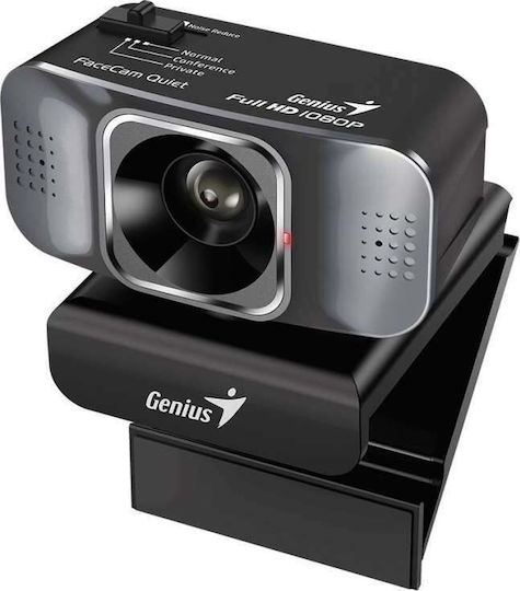 Genius Silent Web-Kamera Full HD 1080p Schwarz 32200005400
