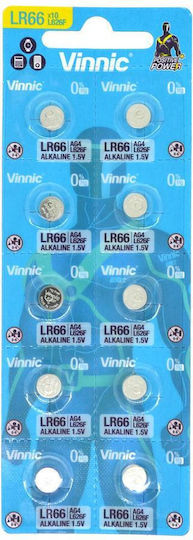 Vinnic Batterie Alkalisch für Uhren LR66 1.5V 1Stück