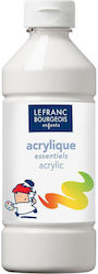 Lefranc & Bourgeois 500ml Acrylic Colour White Lefranc & Bourgeois 500ml Acrylic Colour White