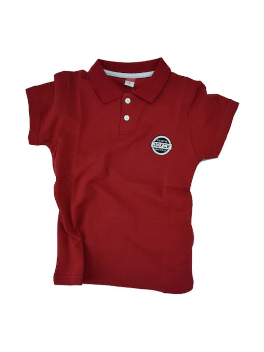 Joyce Kids Polo Short Sleeve Red