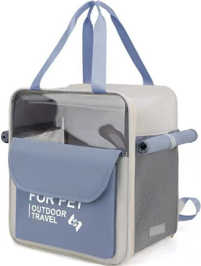White-Blue Hand-Back Carrying Bag 39x39x25cm Ikaros 2064801