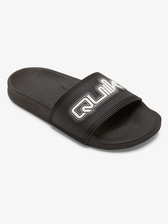 Quiksilver Kinder Sandalen Schwarze Rivi