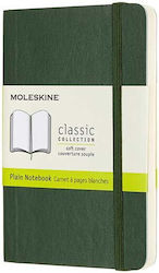 Notizbuch Pocket 9x14 Plain Myrte Grün Soft Cover Moleskine 8058647629155