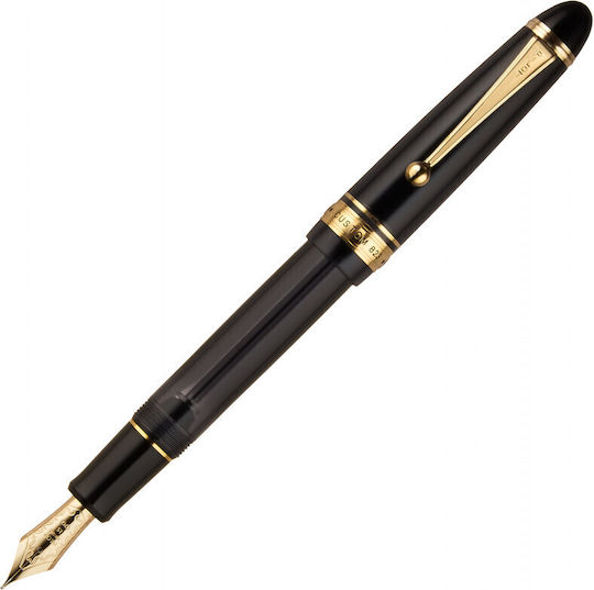 Pilot Custom 823 Transparent Black Fountain Pen Fkke-3mrp-tb 07283860563 Nibs Broad 14k