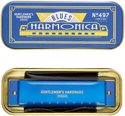 Gentlemen's Hardware Blue Harmonica Gentlemen's Hardware Blue Harmonica