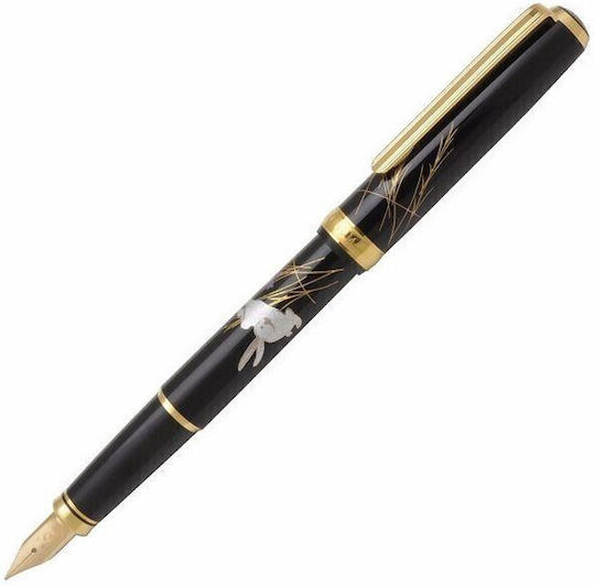 Platinum Vicoh Kazanawa #87 Moon & Rabbit Ptl-20000h 18k Fountain Pen 4977114110979 Nibs Medium 18k