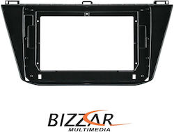 Bizzar Panoul ușii 2 Din Compatibilă cu Ecranul 10" pentru Volkswagen Tiguan 2016-2022