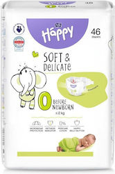 Bella Happy Soft & Delicate Before No. 0 για 2kg 46τμχ