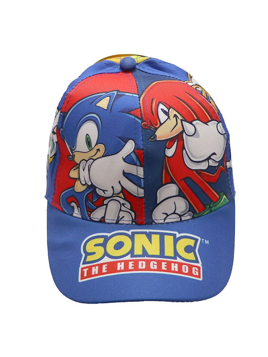 Sega Παιδικό Καπέλο Jockey Υφασμάτινο Μπλε