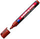 Μαρκαδόρος Ανεξίτηλος 3mm 300/7 Brown Edding 40...
