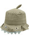 Brims and Trims Kinderhut Eimer Stoff Beige