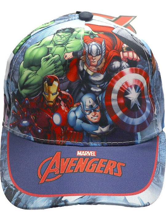 Marvel Παιδικό Καπέλο Jockey Μπλε