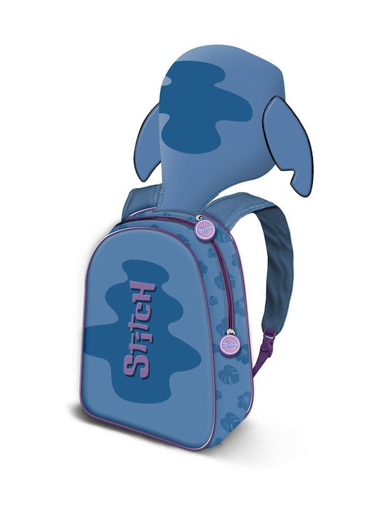 Disney Stitch Hooded Backpack 31cm