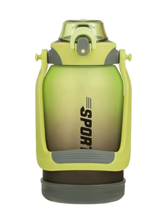 Water Bottle Plastic 1600ml Green