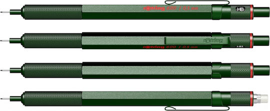 Rotring 600 Green Mechanical Pencil 0,5mm 3026981142680