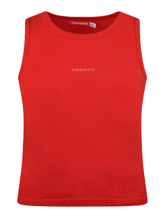 Energiers Kids' Shirt Sleeveless Red