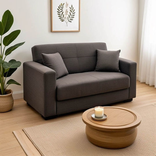 Vox Cu două locuri Canapea Pat cu Spațiu de Depozitare Light Anthracite 155x85x83cm.