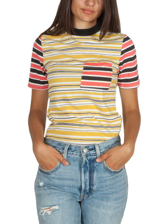 Daisy Street Γυναικείο T-shirt πολύχρωμο