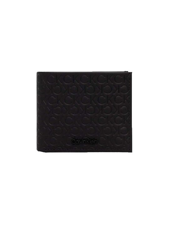 Calvin Klein Men's Leather Wallet with RFID Black