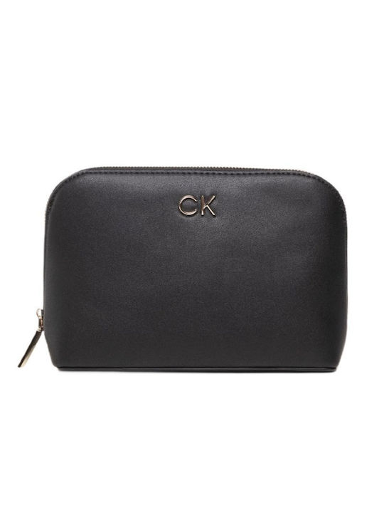Calvin Klein Damen Necessaire Washbag in Schwarz Farbe 20cm