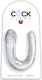 King Cock Dildo dublu Transparent 33cm