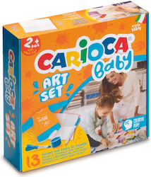 Σετ Ζωγραφικής Carioca Baby 2+ 13τεμ 43015