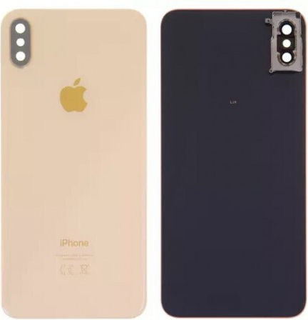 Καπάκι Μπαταρίας Lens Χρυσό για Apple iPhone XS Max