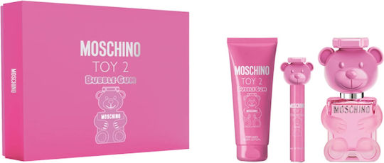 Set Moschino Toy 2 Bubble Gum Edt 100ml Edt 10ml Bl 100ml Femei