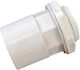Eurolamp Electrical Conduit Connector with Diameter 16mm made of Plastic 151-21430